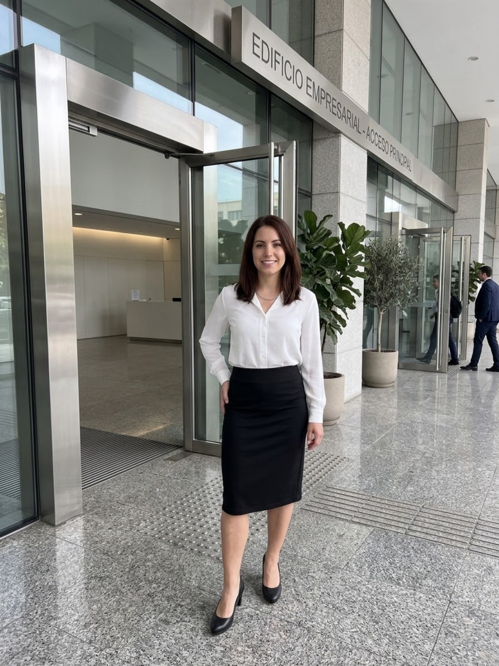 T Tahari Black Pencil Skirt - Tailored Office Wear